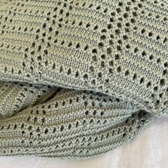 Free People Cotton Crochet Sweater Duster - Picture 4 of 10